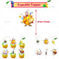 32pcs Cartoon Game Plant Birthday Party Decorations