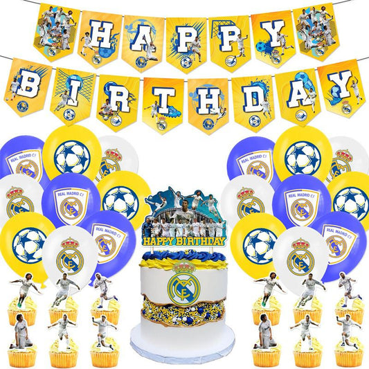 32pcs Soccer Sport Birthday Balloons Party Decorations