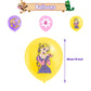 32pcs Cartoon Rapunzel Birthday Balloons Party Decorations