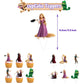32pcs Cartoon Rapunzel Birthday Balloons Party Decorations