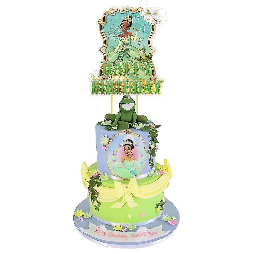 32pcs Cartoon Tiana Birthday Balloons Party Decorations