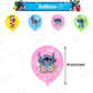 Cartoon Blue Koala Birthday Balloons Party Decorations
