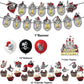 32pcs Medieval Crusader Knight Balloons Birthday Party Decorations