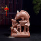 Chinese Fish Jumping Carp Backflow Incense Burner