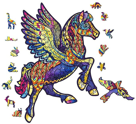 Unicorn Jigsaw Puzzles - Unique Shaped Wooden Puzzles