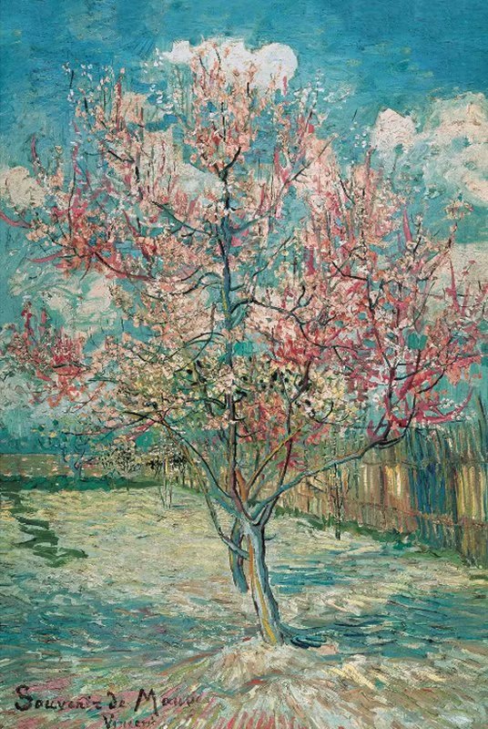 Van Gogh Peach Bloosm Art 1000 Pieces Jigsaw Puzzles