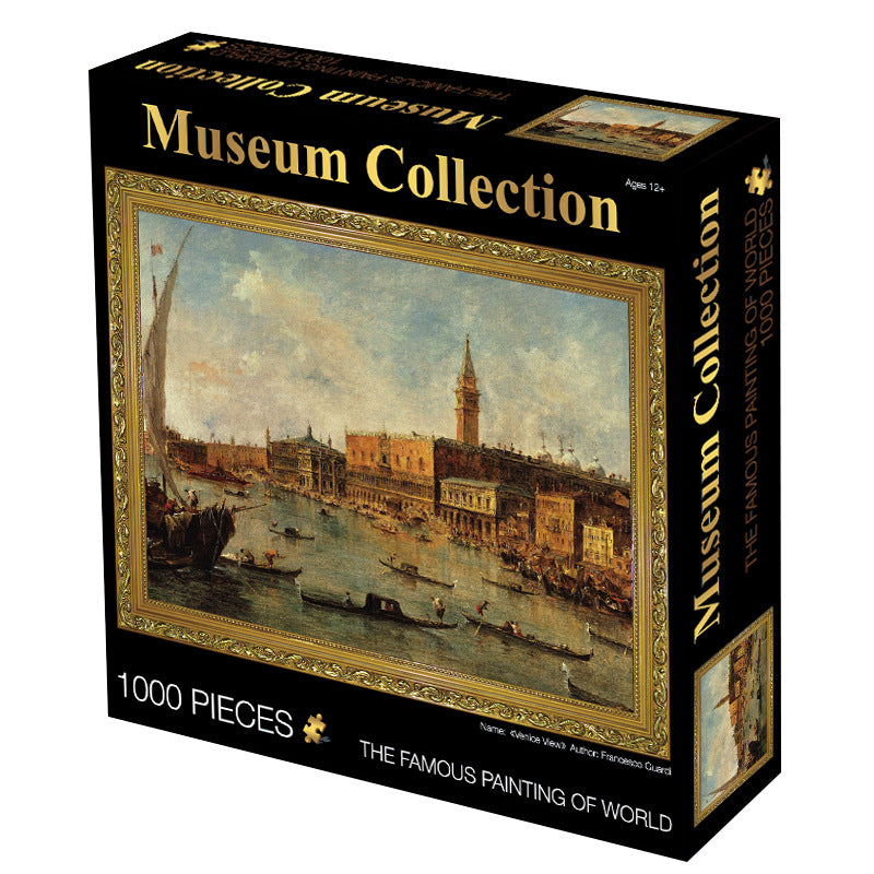 Venice The Doges Palace And The Molo Art 1000 Pieces Jigsaw Puzzles