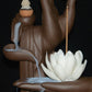 Zen Buddhism Avalokitesvara Hand Lotus Backflow Incese Burner